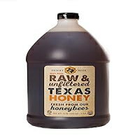 デザートクリーク - 生蜂蜜、天然プレミアム、純粋なテキサス製品 - 1 ガロン Desert Creek Honey Desert Creek - Raw Honey, Natural Premium and Pure Texas Product - 1 Gallon
