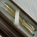 クロス USA製 センチュリー クラシック レディース 10K ゴールド ロール/フィルド ペンと 0.9MM 鉛筆 Cross Made in USA Cen...