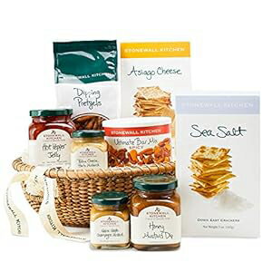 Stonewall キッチン ホステス ギフト - 8 ピース バスケット Stonewall Kitchen Hostess Gift - 8 Piece Basket