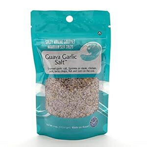 ソルティワヒネグルメハワイアンシーソルト、グアバガーリックソルト、4オンスパケット Salty Wahine Gourmet Hawaiian Sea Salts, Guava Garlic Salt, 4 Oz Packet ソルティワヒネグルメハワイアンシーソルト、グアバガーリックソルト、4オンスパケット Salty Wahine Gourmet Hawaiian Sea Salts, Guava Garlic Salt, 4 Oz Packet