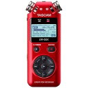 Tascam DR-05X Stereo Handheld Digital-Audio Recorder and USB Audio Interface, Red(2)
