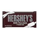 HERSHEY'S ミルクチョコレートキャンディ、グルテンフリー、1ポンドギフトバー Just Candy HERSHEY'S Milk Chocolate C...
