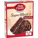 Betty Crocker スーパーモイスト デビルズ フード ケーキ ミックス、15.25 オンス (6 個パック) Betty Crocker Super ...