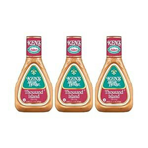 Ken's Steak House Thousand Island Dressing, 16 FL OZ (Pack of 3) (16 F...