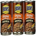 Bush's Best Baked Beans Original Seasoned with Bacon & Brown Sugar 8.3 OZ (Pack of 6)