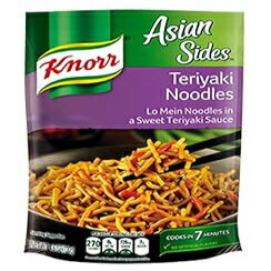 クノール アジアン サイド: てりやきヌードル (3 個パック) 4.6 オンス バッグ Knorr Asian Sides: Teriyaki Noodles (Pack of 3) 4.6 oz Bags