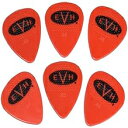 EVH シグネチャー シリーズ ピック (6 パック) 0.88 mm レッド/ブラック EVH Signature Series Picks (6 Pack) 0.88 mm Red/Black