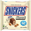 スニッカーズ ファンサイズ アーモンド チョコレート バー - 10.23 オンス Snickers Fun Size Almond Chocolate Bars - 10.23 oz