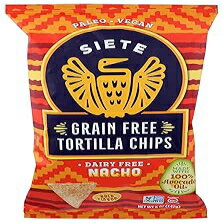 Siete 쥤ե꡼ ȥƥåץʥ硢5 Siete Grain Free Tortilla Chips, Nac...