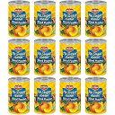 Del Monte No Sugar Added Yellow Cling Sliced Canned Peaches, 14.5 oz Can (Pack o...