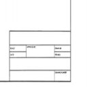 Alvin トレーシングペーパー タイトルブロックと枠線付き 100 枚パック 17 x 22 (6855-B-5) Alvin Tracing Paper w...