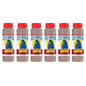 Secret Aardvark Habanero Hot Sauce Habanero Peppers & Roasted Tomatoes, Medium Spiced Hot Sauce, BBQ Sauce, Non-GMO, Low Sugar, Low Carb, Gluten-Free Hot Sauce & Marinade 8 fl oz 6 Pack