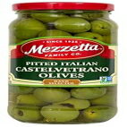 Mezzetta Castelvetrano Green Italian Olives, Pitted, 8 Ounce
