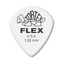 Jim Dunlop Tortex Flex Jazz III XL 1.35mm 72 Pack Guitar Picks (466R1.35)