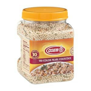 オセム クスクス パール トリコロール 缶 21、16 オンス Osem Couscous Pearl Tricolor Can 21, 16 oz オセム クスクス パール トリコロール 缶 21、16 オンス Osem Couscous Pearl Tricolor Can 21, 16 oz