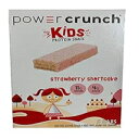 パワークランチ キッズ スナップ スティック ストロベリー ショートケーキ 5ct 1 箱 Power Crunch kids Snap Sticks Strawberry Shortcake 5ct box of 1