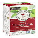 伝統薬草ハーブティー Og1 のどコート 16 袋 Traditional Medicinals Herb Tea Og1 Throat Coat 16 Bag