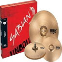 Sabian B8X パフォーマンス シンバル セット、無料 14 インチ薄型クラッシュ付き (45002X-14) Sabian B8X Performance Cymbal Set with Free 14" Thin Crash, inch (45002X-14)
