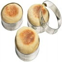 Muffin Pans English Muffin Rings Crumpet Biscuit Cookie Egg Molds Tinplated New ...