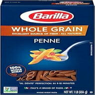 Barilla Whole Grain Pasta, Penne, 16 Ounce (PACKAGE OF 6-16 oz BOXES) Barilla Whole Grain Pasta, Penne, 16 Ounce (PACKAGE OF 6-16 oz BOXES)