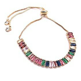 ボロ ブレスレット 女性用 18K ゴールド メッキ 調節可能なスライド クラスプ Sifrimania Bolo Bracelet for Woman 18K Gold Plated Adjustable Sliding Clasp