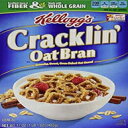 Kellogg's、クラックリン オーツ ブラン、17 オンス ボックス (4 個パック) Kellogg's, Cracklin' Oat Bran, 17oz Box (Pack of 4)