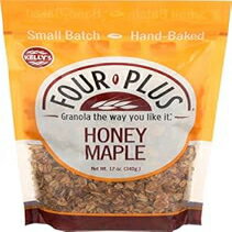 Kellys Four Plus Granola、グラノーラ ハニー メープル、12 オンス Kellys Four Plus Granola, Granola Honey Maple, 12 Ounce