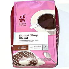 ドーナツショップブレンド ミディアムローストグラウンドコーヒー - 12オンス (1パッケージ) Good and Gather Donut Shop Blend Medium Roast Ground Coffee - 12oz (One Package)