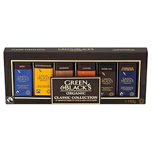 Green & Black's Organic Classic Collection Gift Box, 6.34-ounces (Pack...