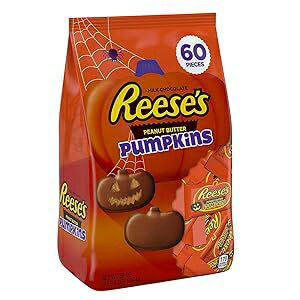 Reese's ピーナッツバター パンプキン 60CT 38オンス HERSHEY'S Reese's Peanut Butter Pumpkins 60CT 38OZ