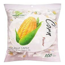 My Chewy Milk Candy おいしいコーン味 正味重量 360 g (100 ペレット) X 1 袋 by Sandee shop My Chewy Milk Candy Delicious Corn Flavor Net Wt 360 G (100 Pellets) X 1 Bags by Sandee shop