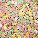 CRAZYOUTLET Conversation Hearts Hard Candy, Bulk Pack 2 Pounds, Fruity Flavors