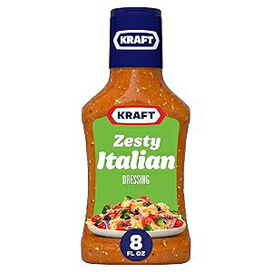 Kraft Zesty Italian Salad Dressing (8 fl oz Bottle)