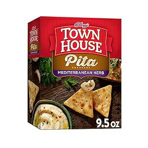 Townhouse Town House Pita Crackers Oven Baked Crackers, Party Snacks, Mediterranean Herb, 9.5oz Box (1 Box)のサムネイル
