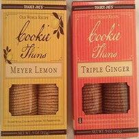 ȥ졼硼Хɥ - å󥺥ޥ䡼ȥȥץ른󥸥㡼 - 2 ƥ TJ's Trader Joe Bundle - Cookie Thins Meyer Lemon and Triple Ginger - 2 Items