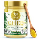 4th & Heart Original Grass-Fed Ghee, Clarified Butter, Keto, Pasture Raised, Lac...