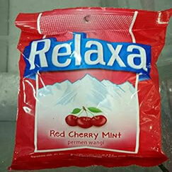 饯 ǥ ꡼ ߥȡ135  Relaxa Candy Cherry Mint, 135 gram