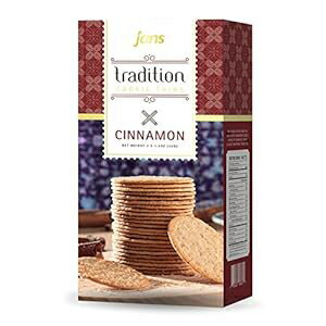 Jans Tradition Baked Crackers, Cinnamon Flavor, 4.2 oz, Pack of 6