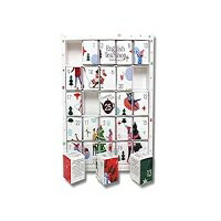 English Tea Shop Organic White Ornaments Advent Calendar Puzzle 25 Loose Leaf Tea Pyramid Bagsのサムネイル