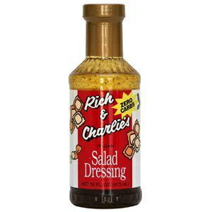リッチ&チャーリーズ サラダドレッシング、16オンスボトル、本格的なセントルイスのイタリアンレストラン Rich & Charlie's Salad Dressing, 16 Ounce Bottle, Authentic St. Louis Italian Restaurant