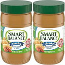 スマート バランス リッチ ロースト ナチュラル チャンキー ピーナッツ バター (2 パック) 16 オンス ジャー Smart Balance Rich Roast Natural Chunky Peanut Butter (Pack of 2) 16 oz Jars
