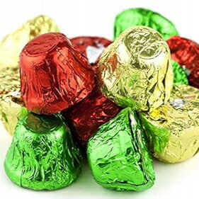 楽天Glomarketバルククリスマスチョコレートキャンディベル、1ポンド。バッグ（2個入り） Kauffman's Fruit Farm Bulk Christmas Chocolate Candy Bells, 1 Lb. Bag （Pack of 2）