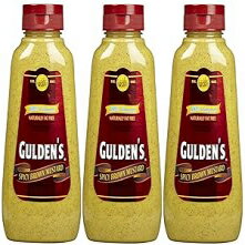 Gulden's ѥ ֥饦 ޥɡ8  ܥȥ (3 ĥѥå) Gulden's Spicy Brown Must...