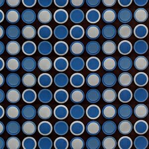 チョコレート転写シート ブライトブルーサークル 17枚 PCB Creation Chocolate Transfer Sheet, Bright Blue Circles 17 Sheets