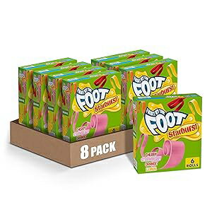 Fruit by the Foot Fruit Flavored Snacks, Starburst, Variety Pack, 6 ct (Pack of 8)