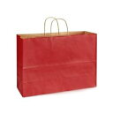 K-Kraft Christmas Red Bags, Extra Large Kraft Paper Gift Wrap Shopping Bags, (Vo...