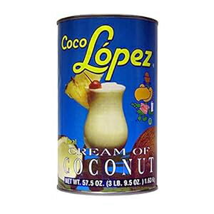 ココ・ロペス ココナッツクリーム バルクサイズ（57.5オンス缶） Coco López Coco Lopez Cream of Coconut Bulk Size (57.5 oz Can)