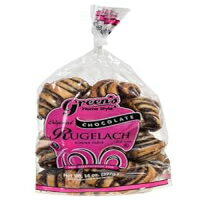 Green's Bakery チョコレート ルゲラッハ コーシャ ペストリー - 14 オンス Green's Bakery Chocolate Rugelach Kosher Pastry - 14 oz.