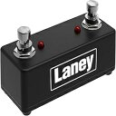 Laney FS2-MINI Dual Switch Mini Pedal Led Status Lights Removable Lead, Black