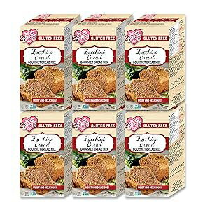 XO Baking Co. Gluten Free Gourmet Zucchini Bread Mix; Non GMO; Kosher; Rice Free; Dairy Free, Peanut Free; Soy Free, No Preservatives; No Artificial Flavors or Colors, 17.6oz (Pack of 6) XO Baking Co. Gluten Free Gourmet Zucchini Bread Mix; Non GMO; Kosher; Rice Free; Dairy Free, Peanut Free; Soy Free, No Preservatives; No Artificial Flavors or Colors, 17.6oz (Pack of 6)